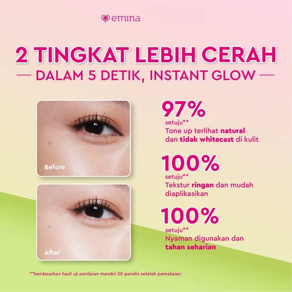 EMINA Tone Up Cream Gel 20 ml - Image 3