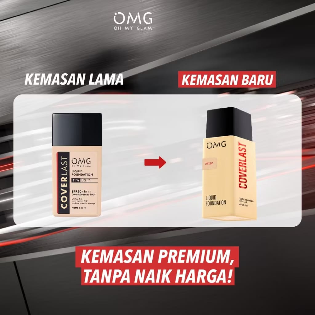 OMG Oh My Glam Coverlast Liquid Foundation - Image 5