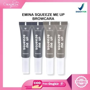 EMINA Squeeze Me Up Browcara Mascara 8 G Smudgeproof Water Resistant